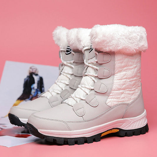 Warme, waterdichte antislip snowboots voor dames