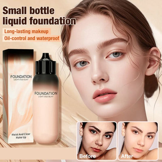 🔥Lichtgewicht waterbestendige Langdurige natuurlijke finish foundation